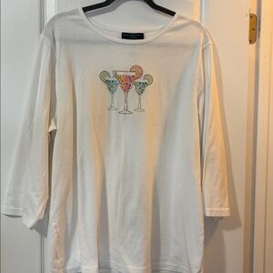 Karen Scott Size 3X Top